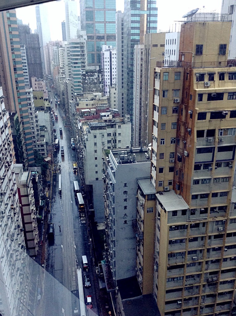 Picture taken from a residential skyscraper